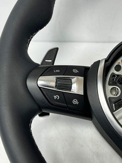 BMW M3 F80 M2 F87 F20 M4 F82 M SPORT STEERING WHEEL M COLORED TRIM 3074437 OEM