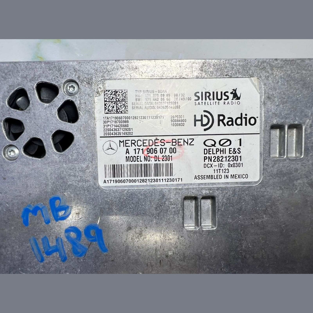 07-10 Mercedes  S550 Sirius Satellite Radio Receiver Module A1719060700 ML350,