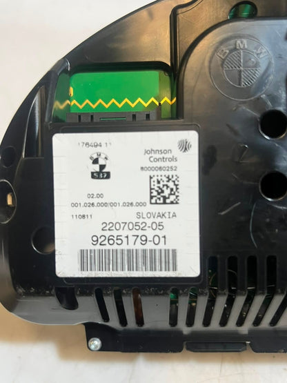 2011-2017 BMW X3 5 Series F10 F11 Instrument Cluster SPEEDOMETER 9265179 OEM