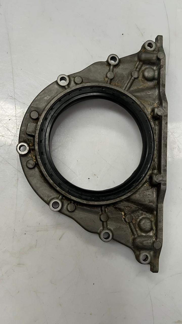 12-16 BMW M5 F10 S63 V8 Engine Crankshaft Housing Seal Bracket 1114 7843353