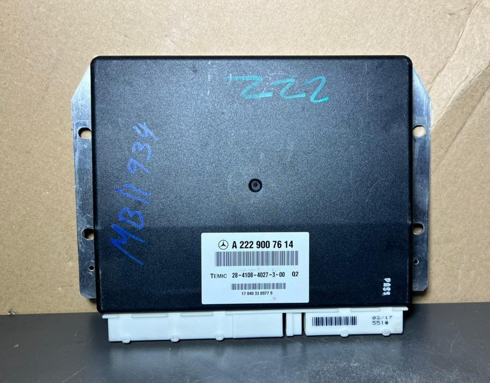 MERCEDES W222 S-Class AIR SUSPENSION CONTROL UNIT MODULE A222 9007614 OEM