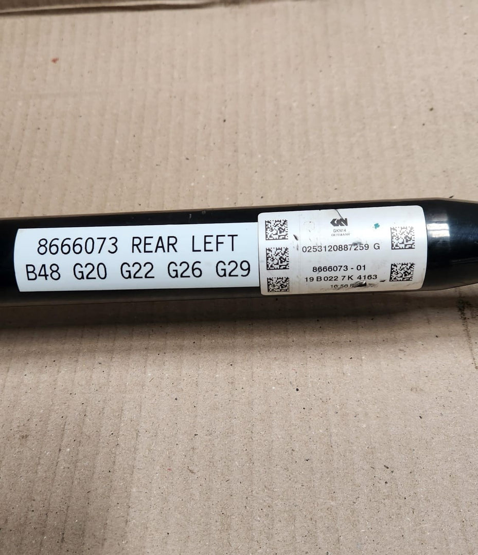 2018-2025 BMW 320i Drive Shaft Rear 8666073 3 Series G20 4 Series G22 and Z4
