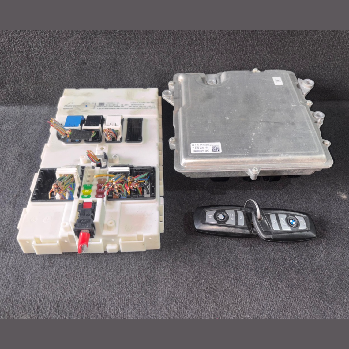 BMW HYBRID F10 F30 N55 UNIDAD DE CONTROL DEL MOTOR ECU KIT DME CON LLAVE -...
