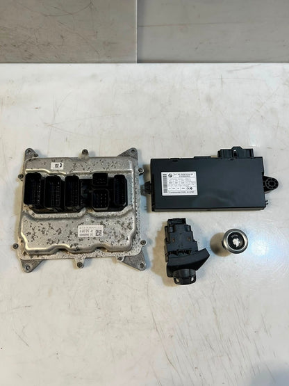 2012 BMW X1 E84 N20 Engine Control Unit ECU set + cas3 + 1keys 8603576