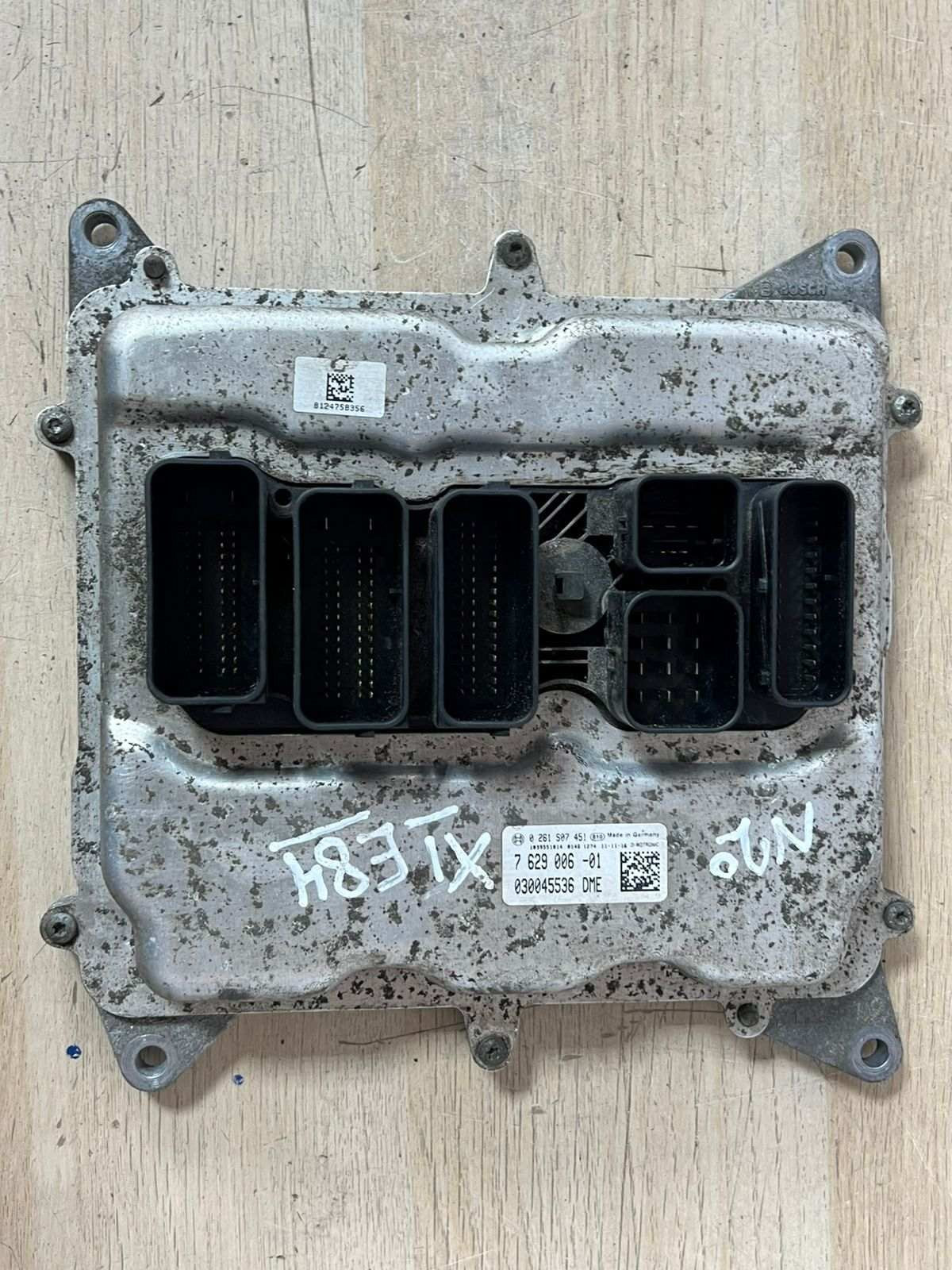 BMW X1 20iX E84 2011 N20 ENGINE CONTROL UNIT ECU+CAS3+KEY FULL KIT 7629006