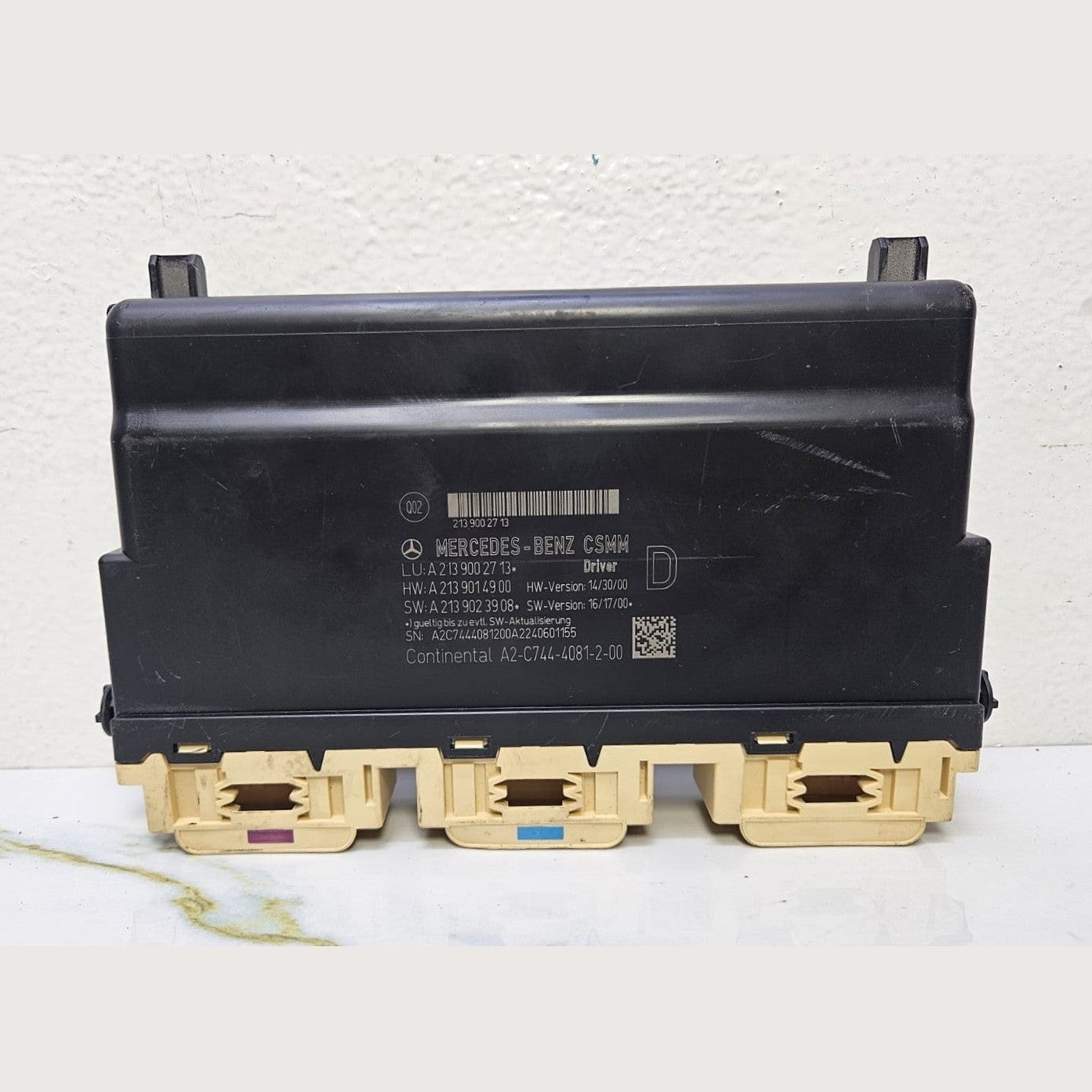 15-21 Mercedes Benz W213 E-Class Driver Seat Control Module A213 9002713 OEM