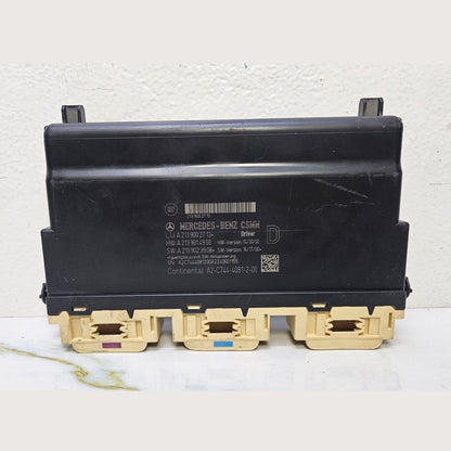 15-21 Mercedes Benz W213 E-Class Driver Seat Control Module A213 9002713 OEM