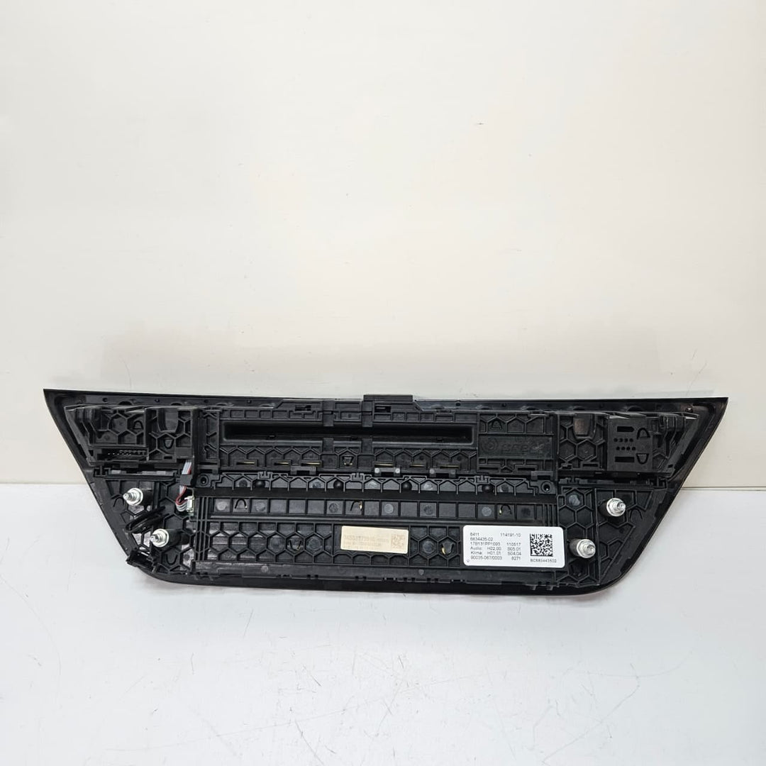 2018-2019 BMW 5 Series G30 G31 G38 530e Climate Control Panel 6834435