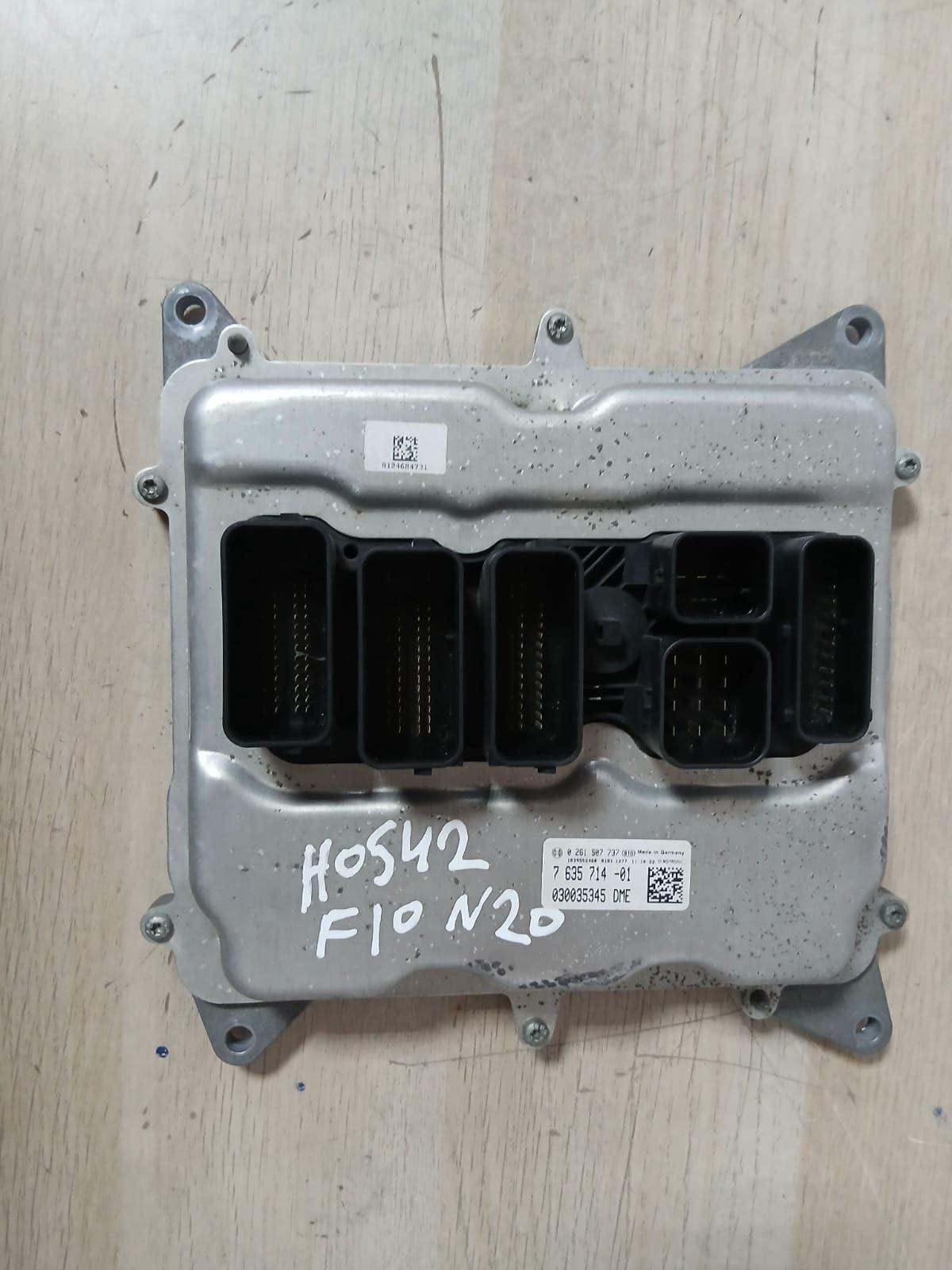 2011 BMW 528i F10 N20 Engine Control Unit SET DME+ CAS4 CA + 1KEY 7635714