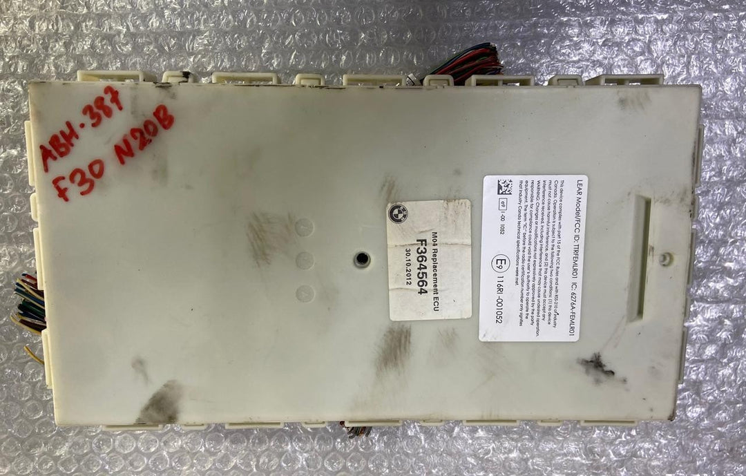 OEM BMW F30 N20B ENGINE CONTROL UNIT DME ECU SET 7643312 BOSCH