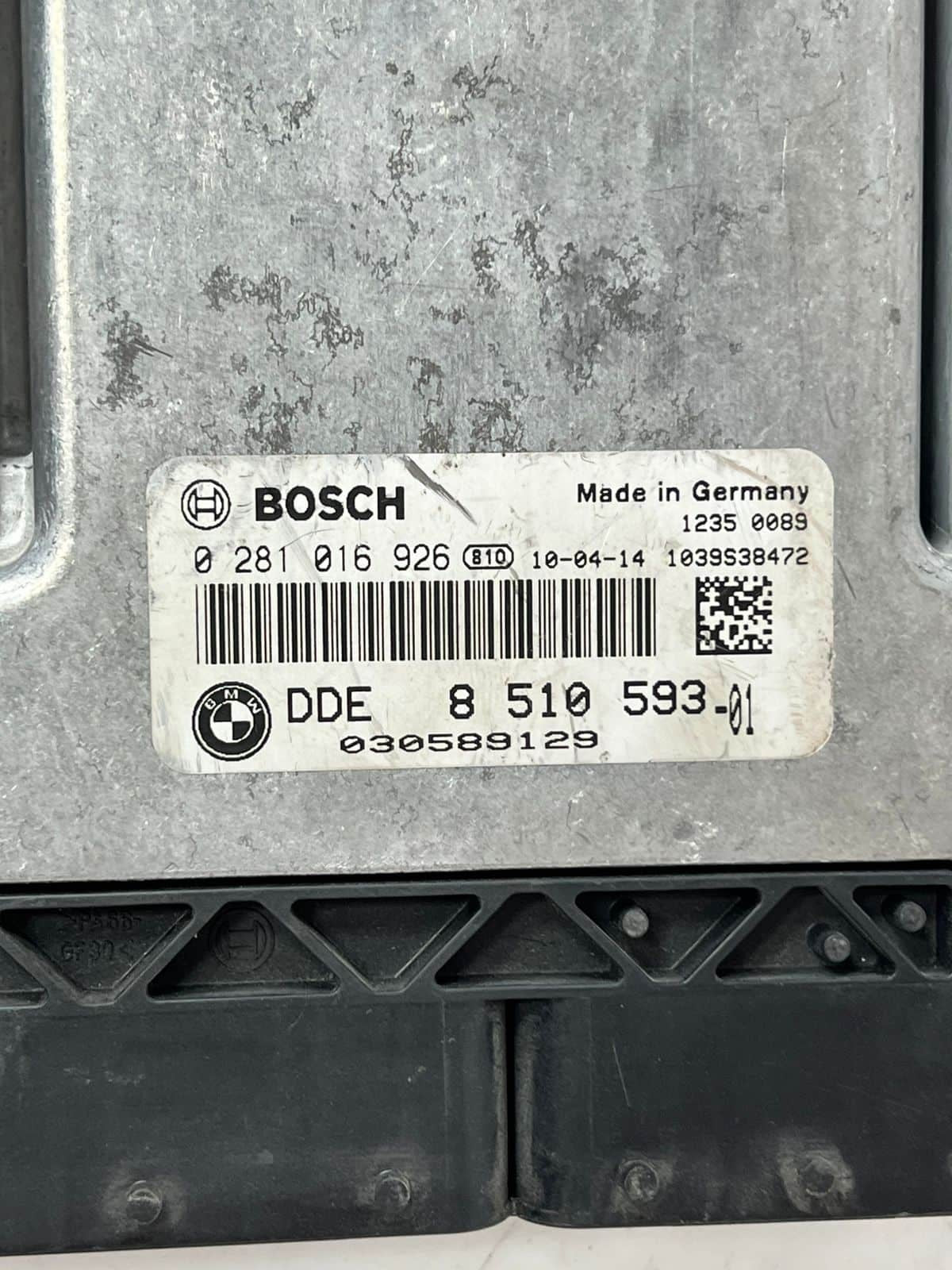 GENIUNE BMW 1 SERIES E81 E82 2 DIESEL N47 ENGINE ECU MODULE 8510593-0281016926