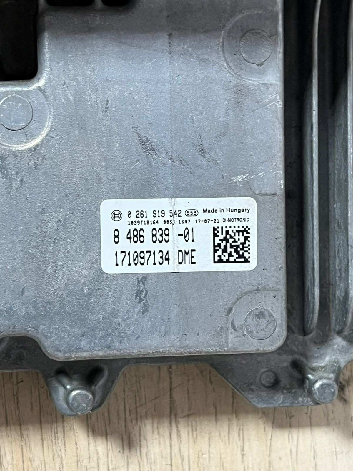 BMW F30 3' 1' Basic control unit key control unit ECU + FEM + 1KEY 8486839