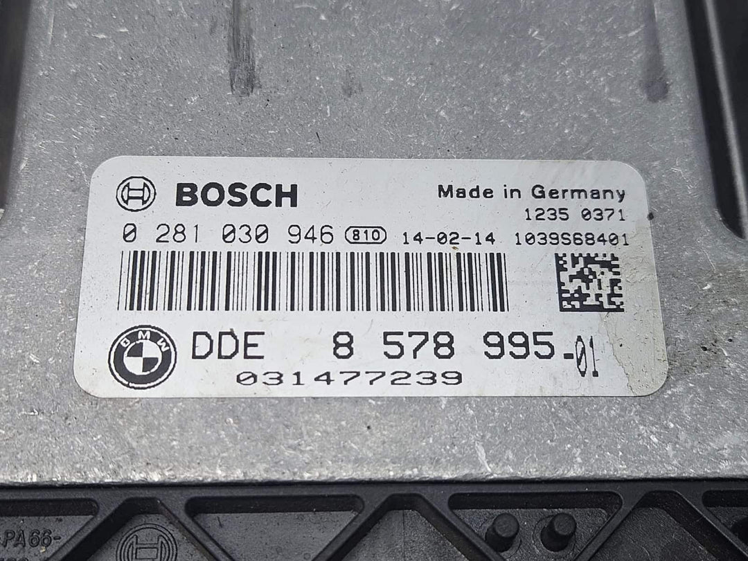 BMW F10 N47 Engine Control Unit DDE ECU ONLY 8578995 OEM