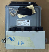 OEM BMW F10 N63 ENGINE CONTROL UNIT DME MSD85 ECU SET 7613202