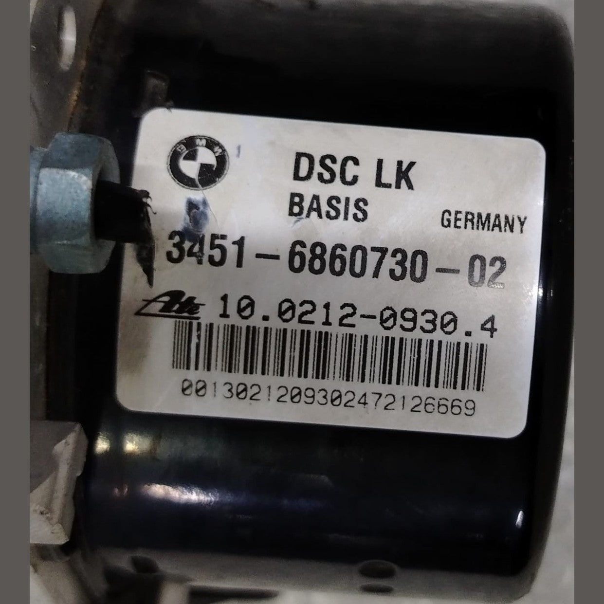OEM BMW 1 SERIES F20 F21 2012 2.0 DIESEL ABS PUMP CONTROL MODULE UNIT 6860730