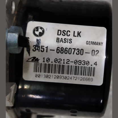OEM BMW 1 SERIES F20 F21 2012 2.0 DIESEL ABS PUMP CONTROL MODULE UNIT 6860730