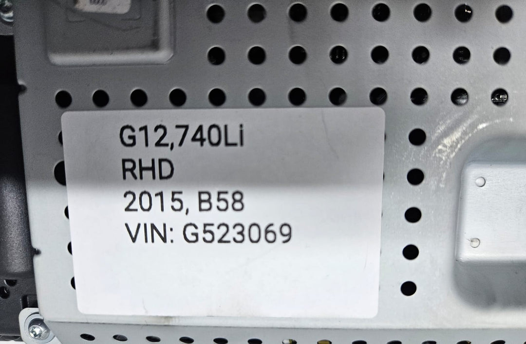 6819372-2016-2019 BMW 740i G11 G12 Digital Instrument Cluster Speedometer OEM