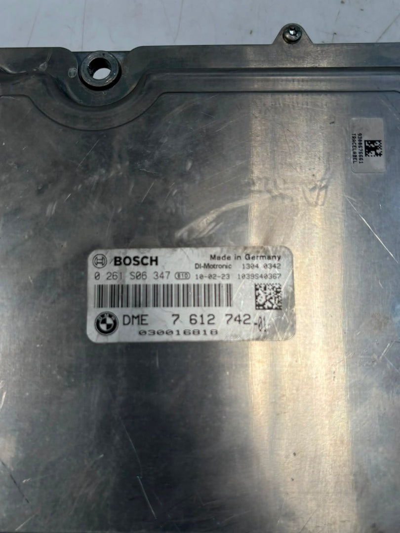 2010 BMW 5' F07 N55 535i GT Engine Control Module ECU SET DME+CAS+1KEY 7612742