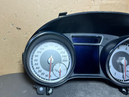 14-17 Mercedes-Benz W117 CLA Instrument Cluster Speedometer A117 9002001 OEM