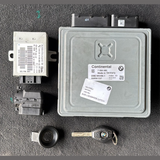 BMW E92 328XI AWD N51 MSV80.1 ECU DME CAS SCHLÜSSEL EINHEIT SET OEM 7594485