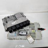 8598154-BMW 5 Series G30 530D B47 Engine Control Unit DDE Key Set ECU SET RHD