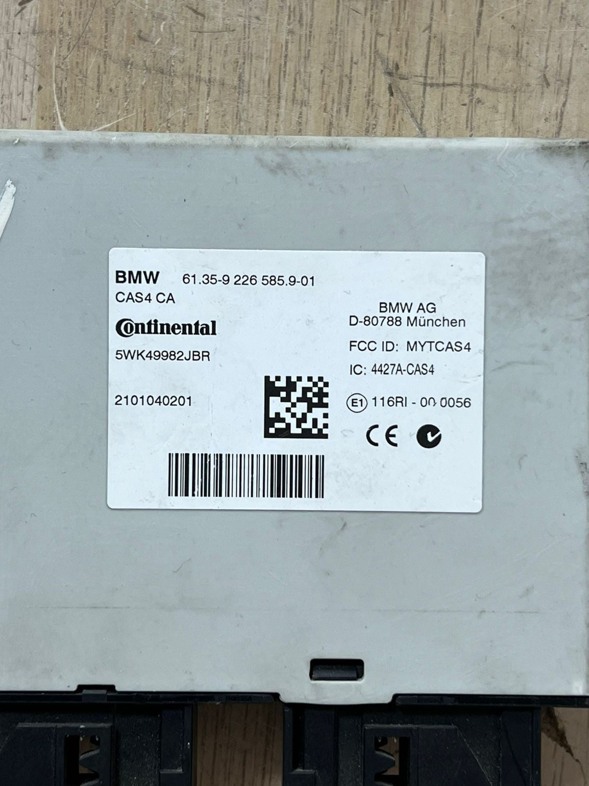 2009-2012 BMW 550i F10 N63 V8 Engine Control Module 7608099 ECU SET