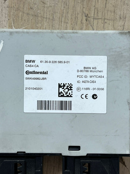 2009-2012 BMW 550i F10 N63 V8 Engine Control Module 7608099 ECU SET