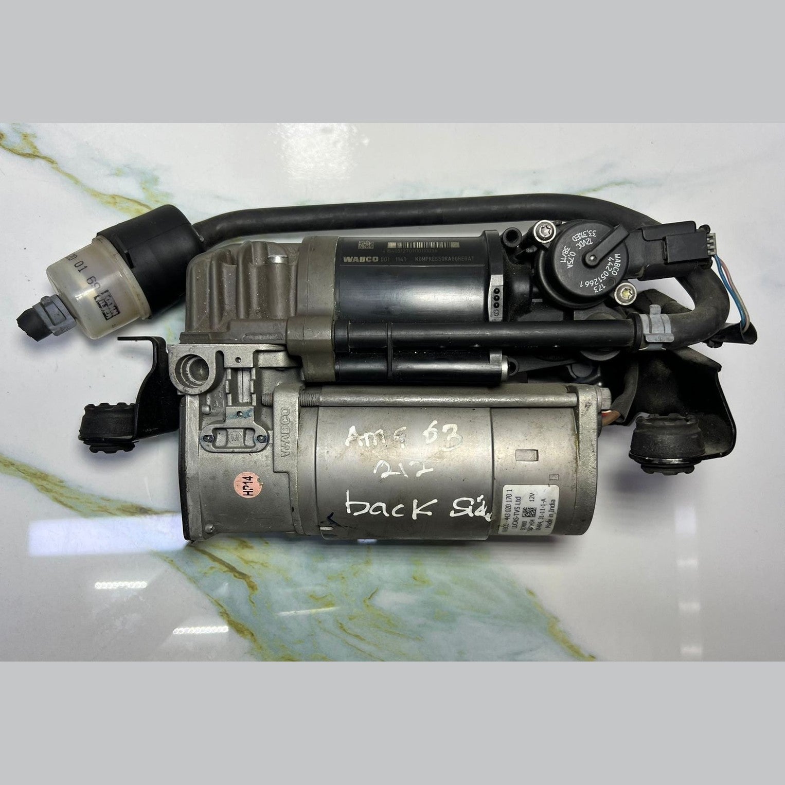 2012 Mercedes-Benz E300 Air Suspension Compressor A2123200104 W212 and W218