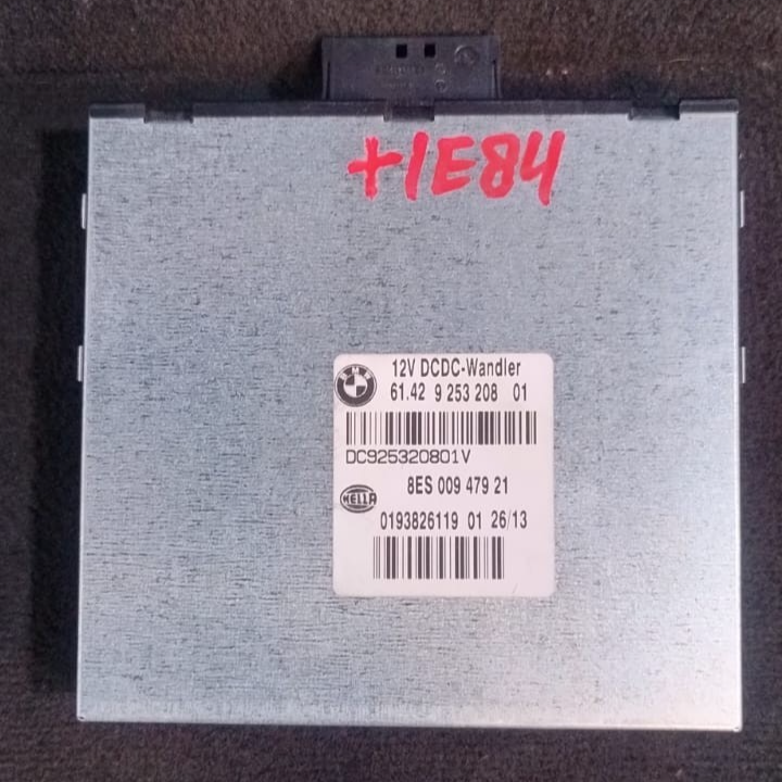 OEM BMW X1 E84 VOLTAGE CONVERTER CONTROL MODULE 9253208