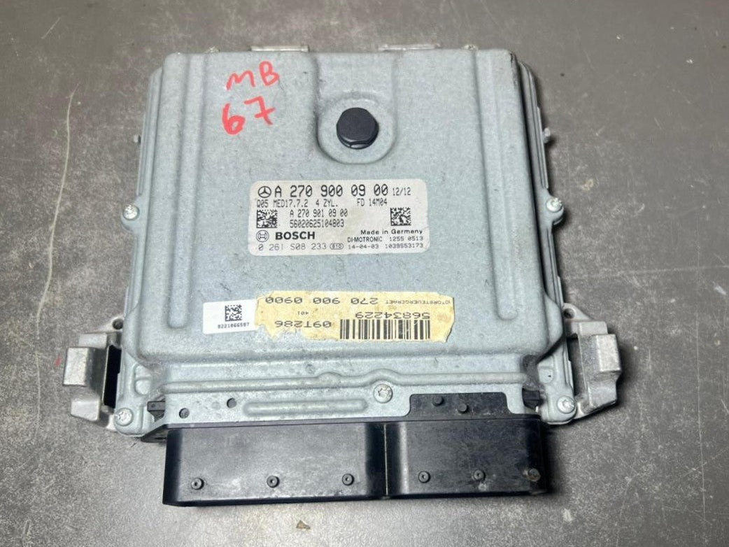 Mercedes W246 CLA B-Class Engine Control Module Unit ECM ECU A270 9000900 OEM