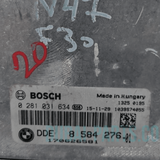 BMW AUTOMATIK F30 F31 320d N47N 163PS MOTORSTEUERGERÄT NUR MODUL - 8584276