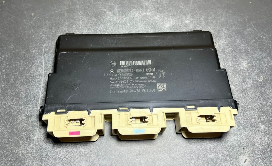 14-18 Mercedes W205 C-Class Front Driver Seat Control Module A205 9005122 OEM