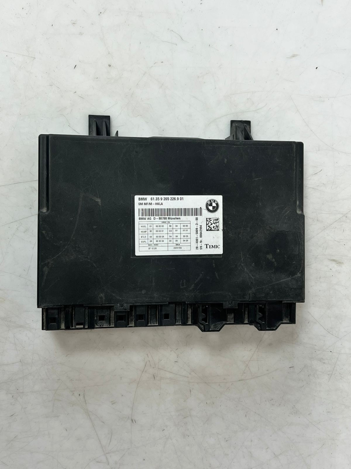 2008-2015 BMW 750i 7 Series F01 F02 F07 760I Seat Control Module 9205226 OEM
