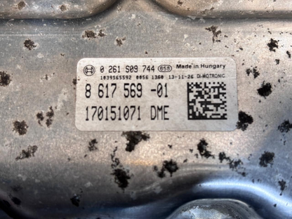 BMW X1 E84 N20 B20A DME ECU Set 8617569 With Key Engine Control Module OEM