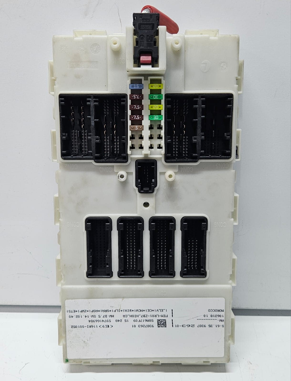 BMW 320i 328i 335i 428i 435i Front Electronic Control Module FEM OEM 9387263