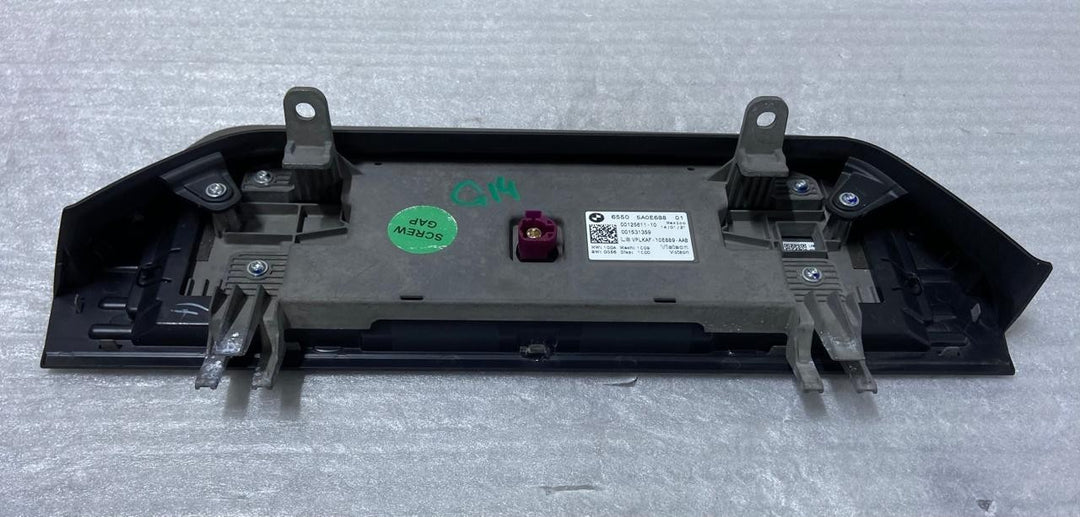 OEM BMW M8 F91 F92 F93 G14 Dashboard Navigation Display Screen 5A0E6B8