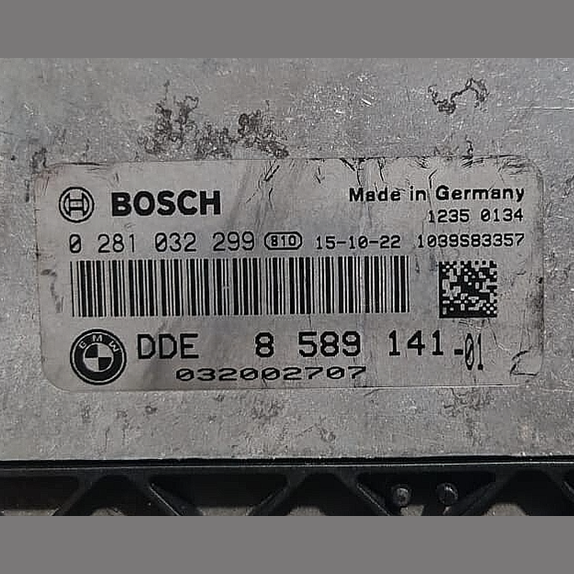 GENUINE BMW 5 SERIES F10 DIESEL B47 ENGINE CONTROL UNIT (ECU) MODULE DDE 8589141
