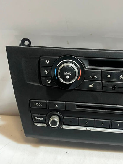 2011-2014 BMW X3 F25 A/C RADIO CD Climate Control Panel 9252738 OEM
