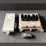 BMW 3ER F30 F31 320I XDRIVE N20 MOTORSTEUERGERÄT SET OEM + SCHLÜSSEL - 8606777