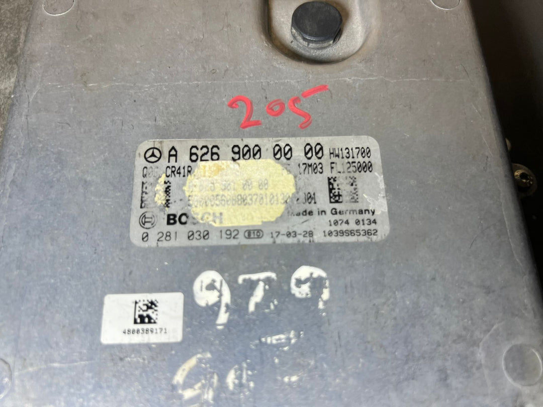 14-20 Mercedes W205 C-Class Engine Control Module Unit ECM ECU A642 9000000 OEM