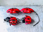 Load image into Gallery viewer, 2018-2023 BMW X4 Brake Calipers Set RED MSPORT 689733602 X3 G01 M40i and X4 G02