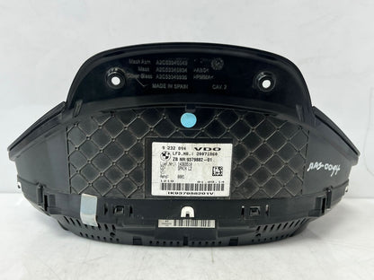 2012-16 BMW 328i F30 F32 F33 F34 F36 SPEEDOMETER Instrument Cluster 9232894 OEM