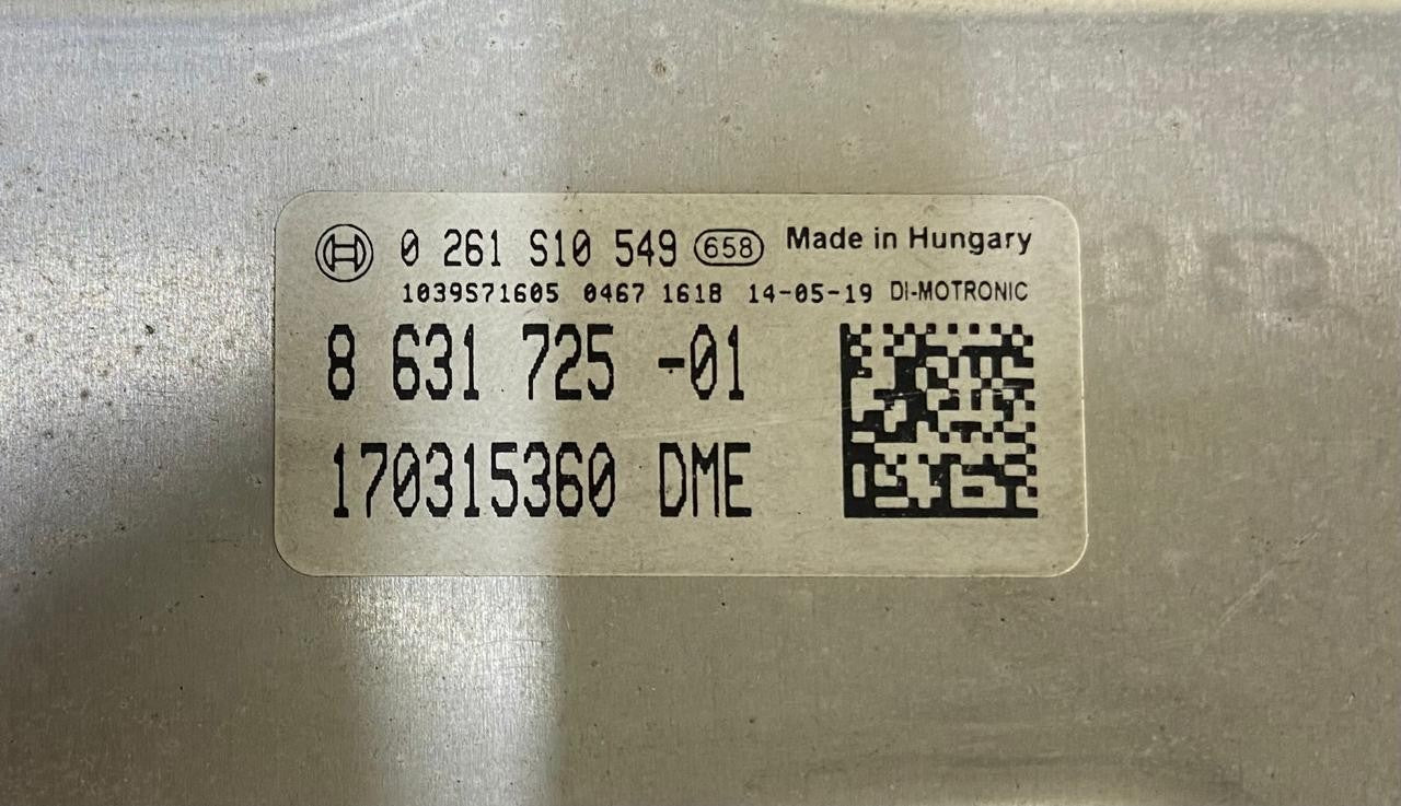 OEM BMW F22 N20 ENGINE CONTROL UNIT DME ECU SET 8631725 BOSCH