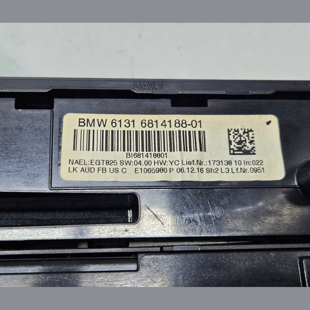 OEM BMW F20 F21 F30 Climate Control Unit A/C Air Conditioning Panel 9363545