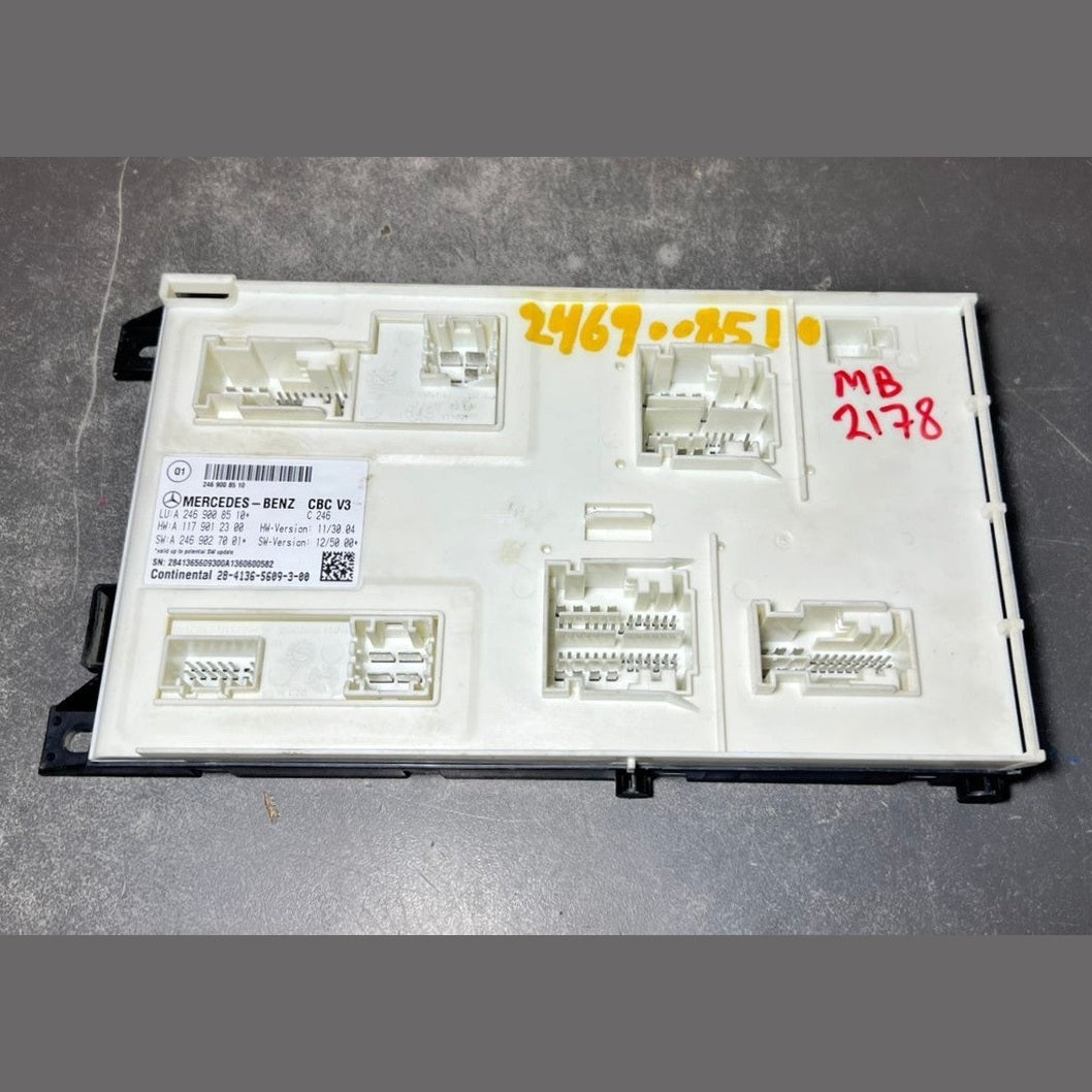 Mercedes W246 CLA B-Class Front SAM Body Control Module Unit A246 9008510 OEM