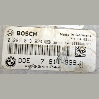 BMW X3 E83 2007 DIESEL AUTO Engine control unit module ECU DDE 7811999