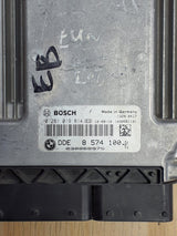 2013 BMW X3 Engine Control Unit Module 8574100 ECU 5 Series F10 F11 with 3.0 lit