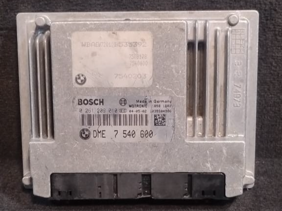 BMW E60 E63 E64 E65 X5 4.4i 4.5i DME N62 ENGINE CONTROL UNIT ECU ONLY - 7540600