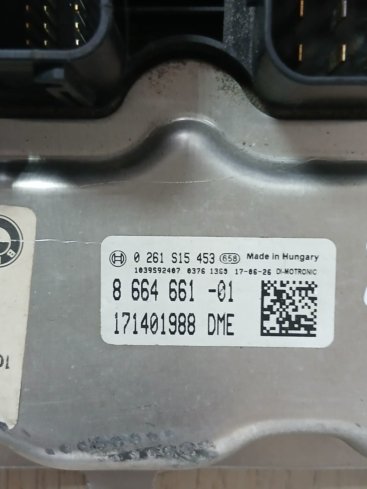 2014-2016 BMW F10 N20 520i Engine Control Unit SET DME+ CAS4 CA + 1KEY 8664661