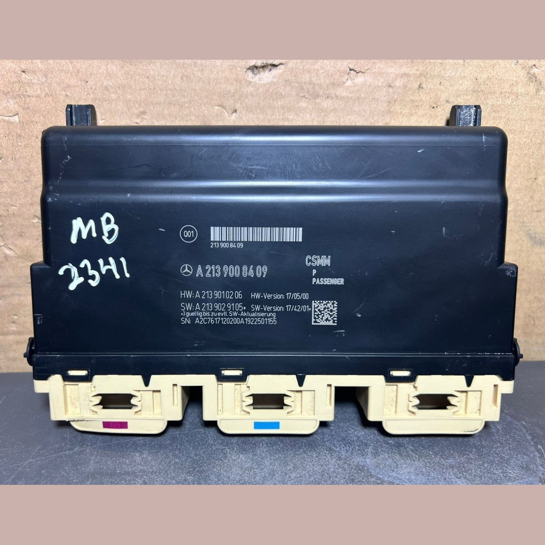 15-20 Mercedes Benz W213 E-Class Passenger Seat Control Module A213 9008409 OEM